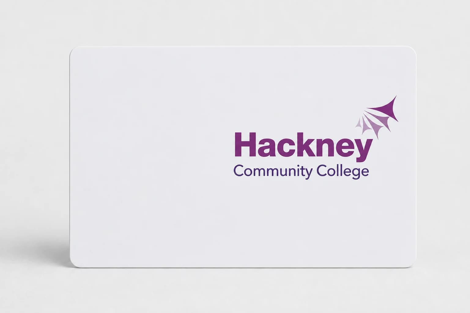 Hackney Community College Student ID Cards produced by CampusRFID