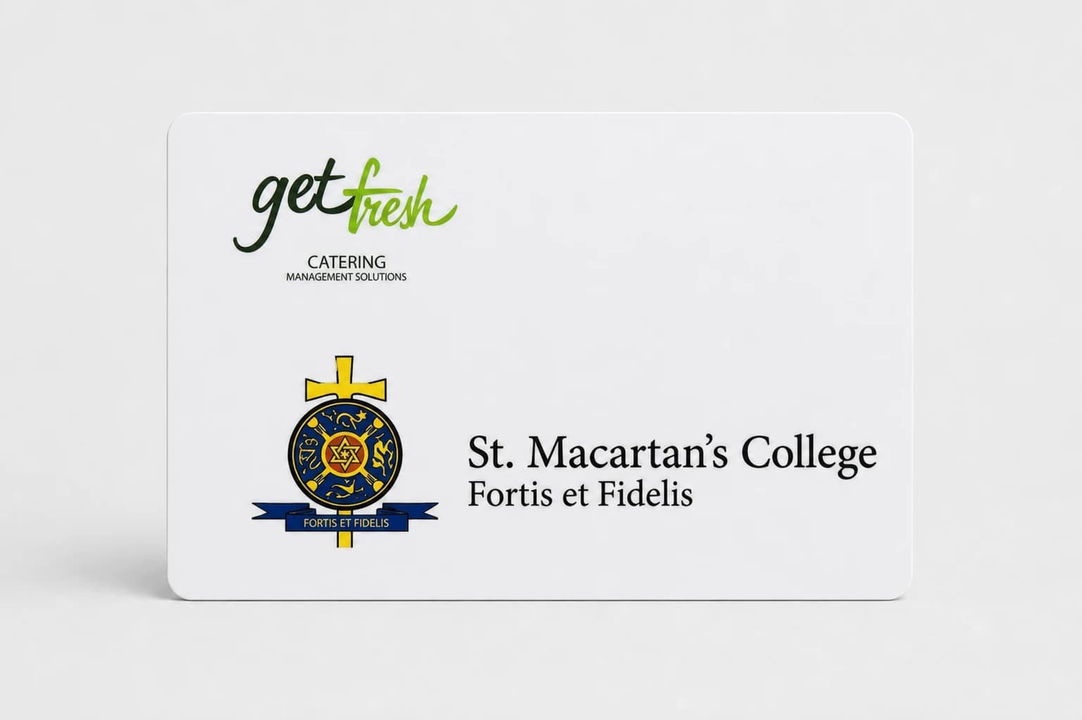 St. Macartan's College Campus Cards produced by CampusRFID