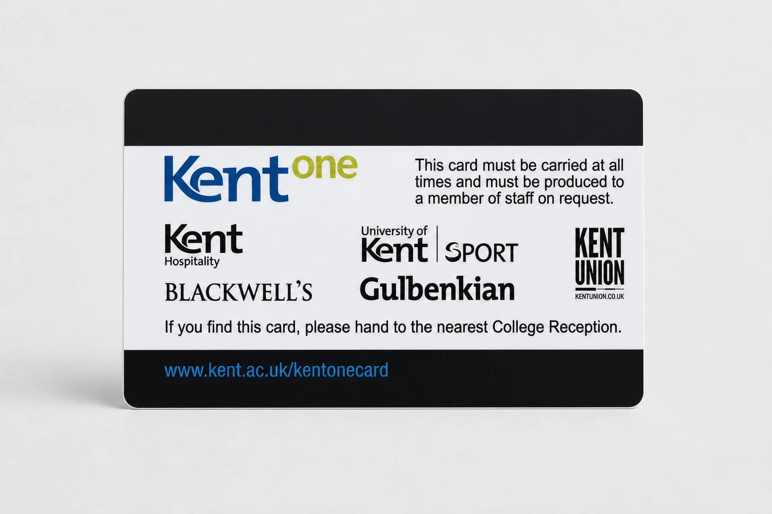 University of Kent Multi-Service Campus Cards produced by CampusRFID