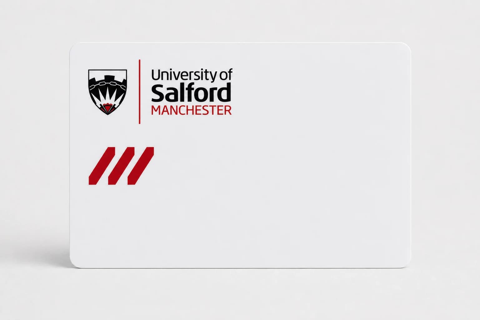 University of Salford Campus ID Cards produced by CampusRFID