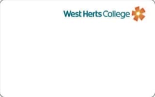 West Herts College RFID card produced by CampusRFID